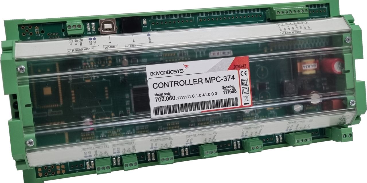 MPC-374 — Modular Industrial Controller & Data Logger